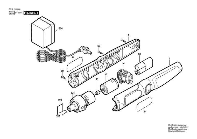 Запчасти, схема и деталировка Skil 2106 R (ТИП F012210665)