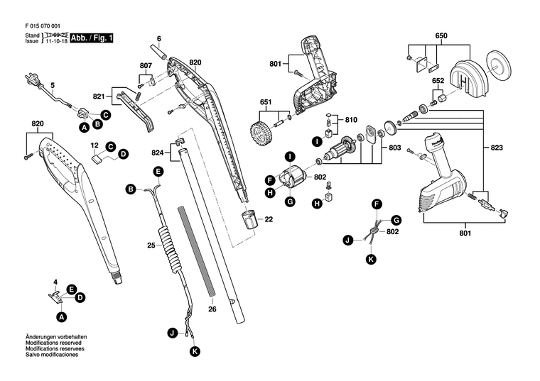 Запчасти, схема и деталировка Skil 0700 (ТИП F015070001)