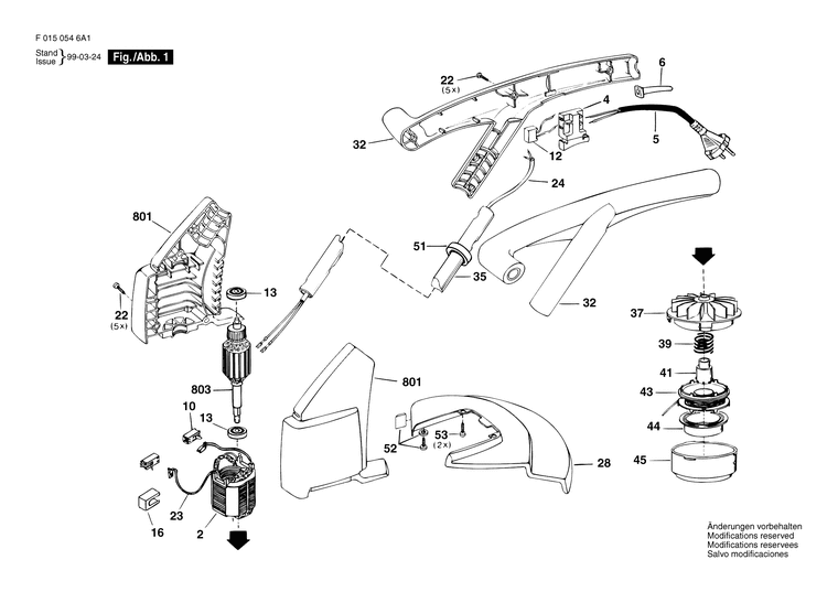 Запчасти, схема и деталировка Skil 546H1 (ТИП F0150546A1)