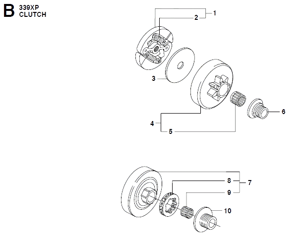 Схема husqvarna 142