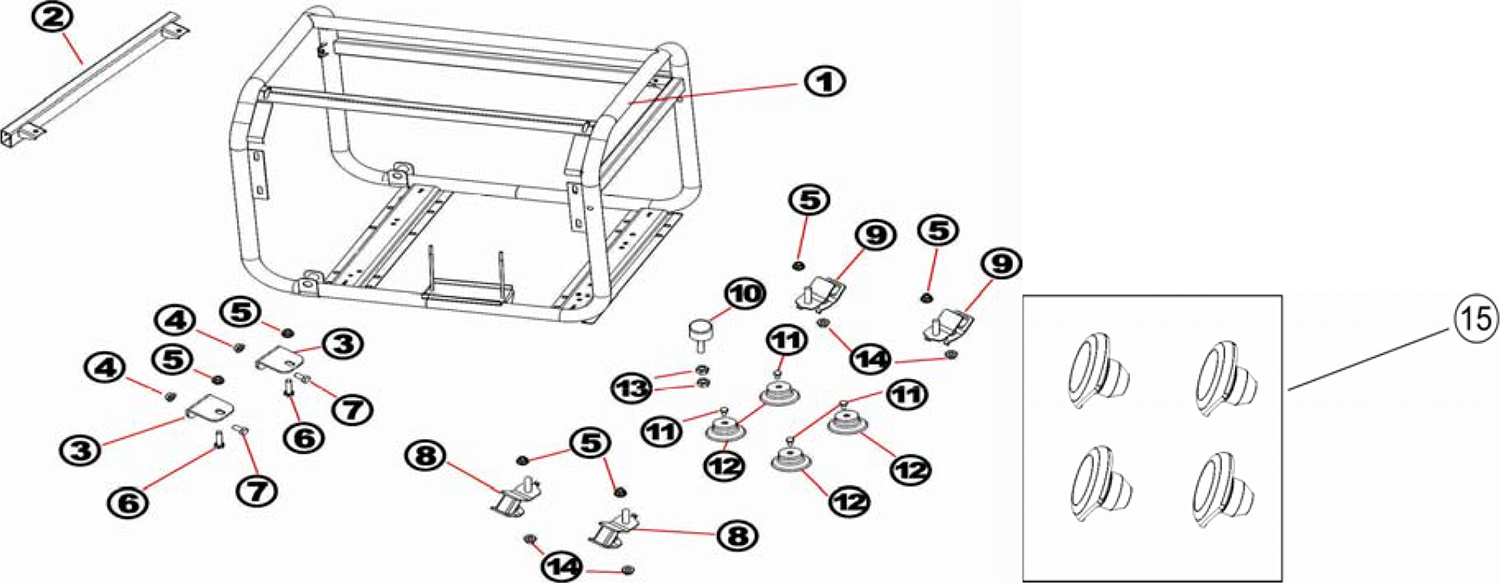 Запчасти, схема и деталировка Fubag BS 5500 A ES (838203) Часть 11