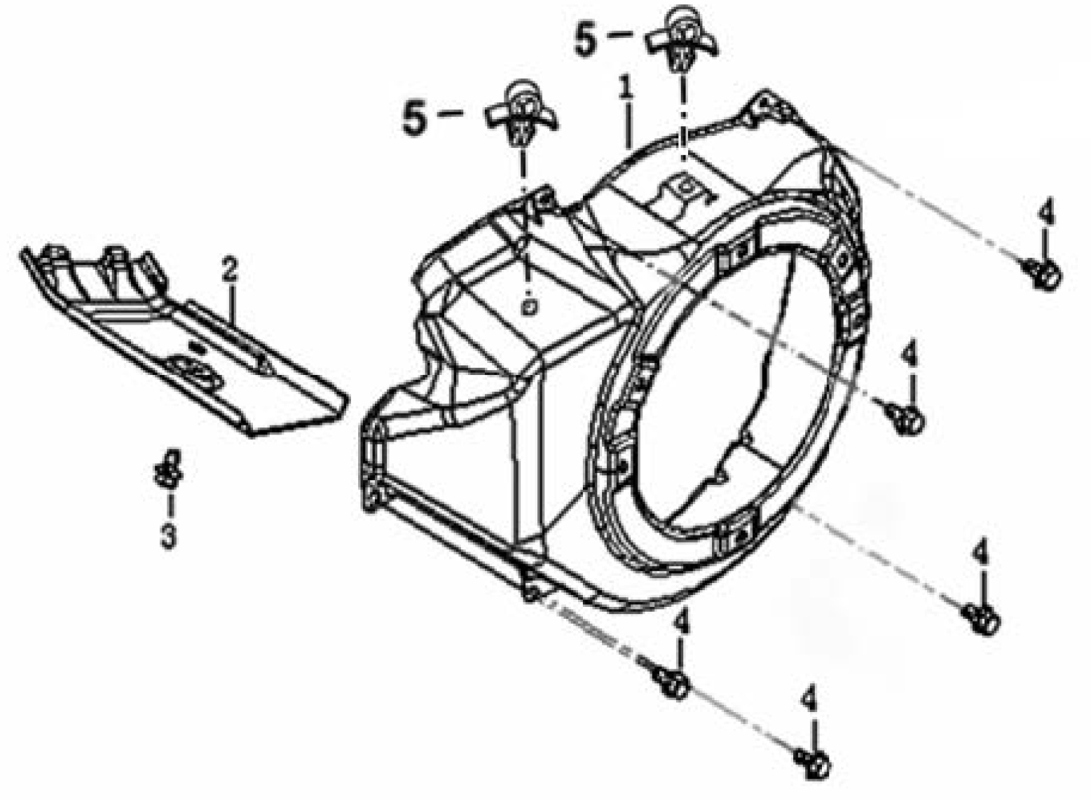 Запчасти, схема и деталировка Fubag BS 6600 (838298) Кожух