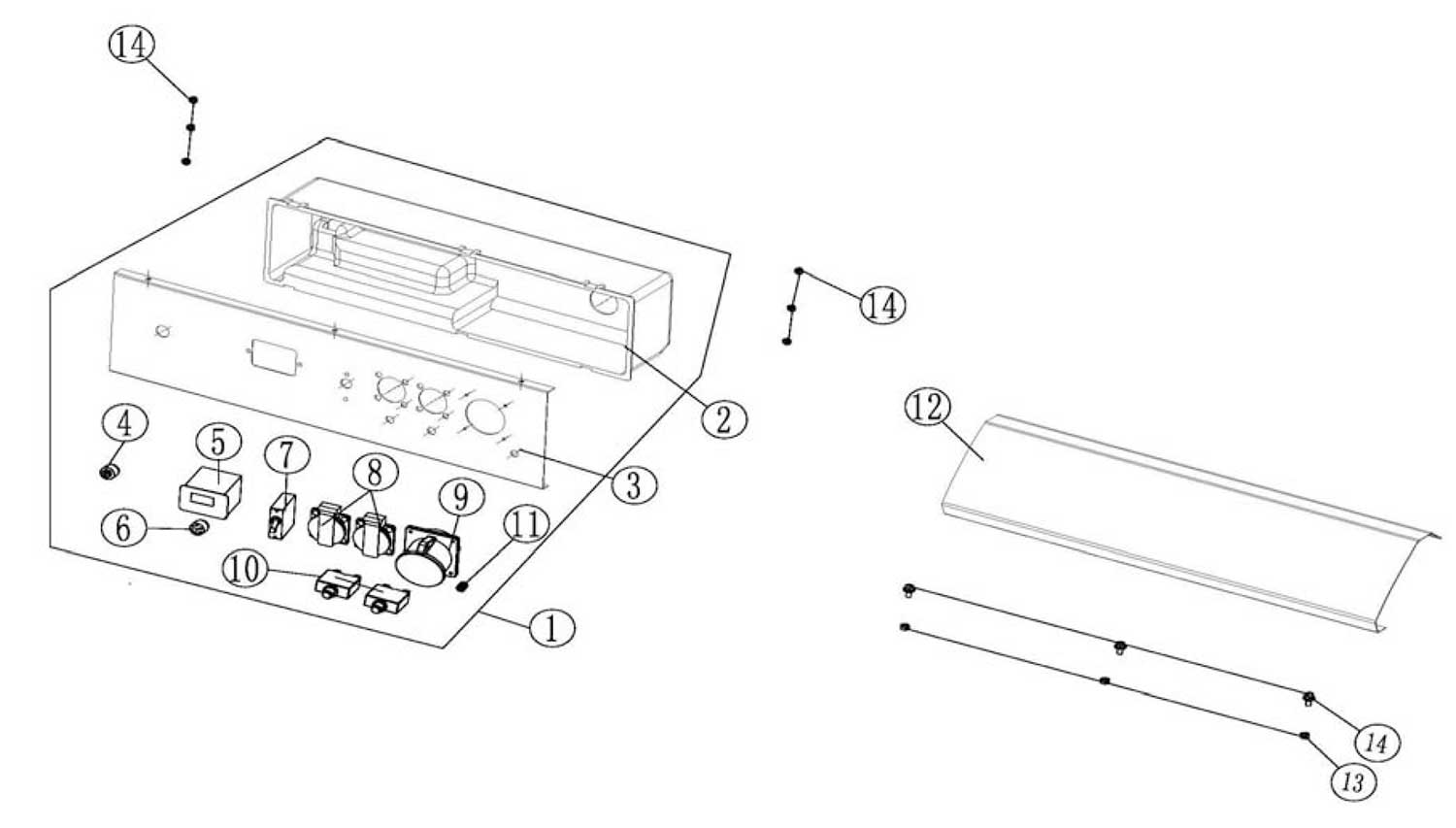 Запчасти, схема и деталировка Fubag BS 6600 A ES (838204) Часть 13