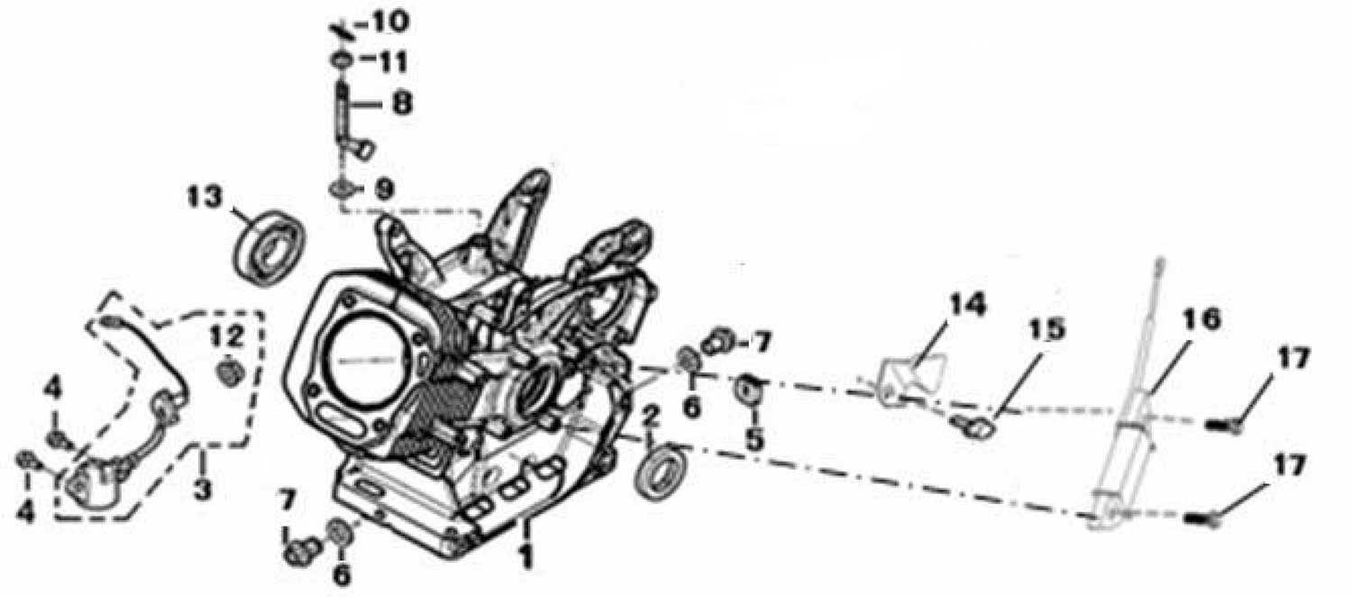 Запчасти, схема и деталировка Fubag BS 6600 DA ES (838 758) Картер