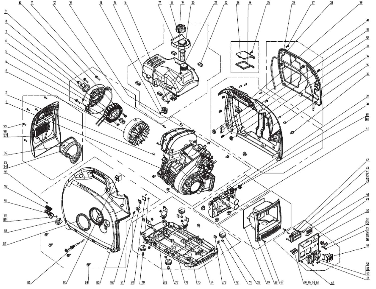 Huter dn1500i схема