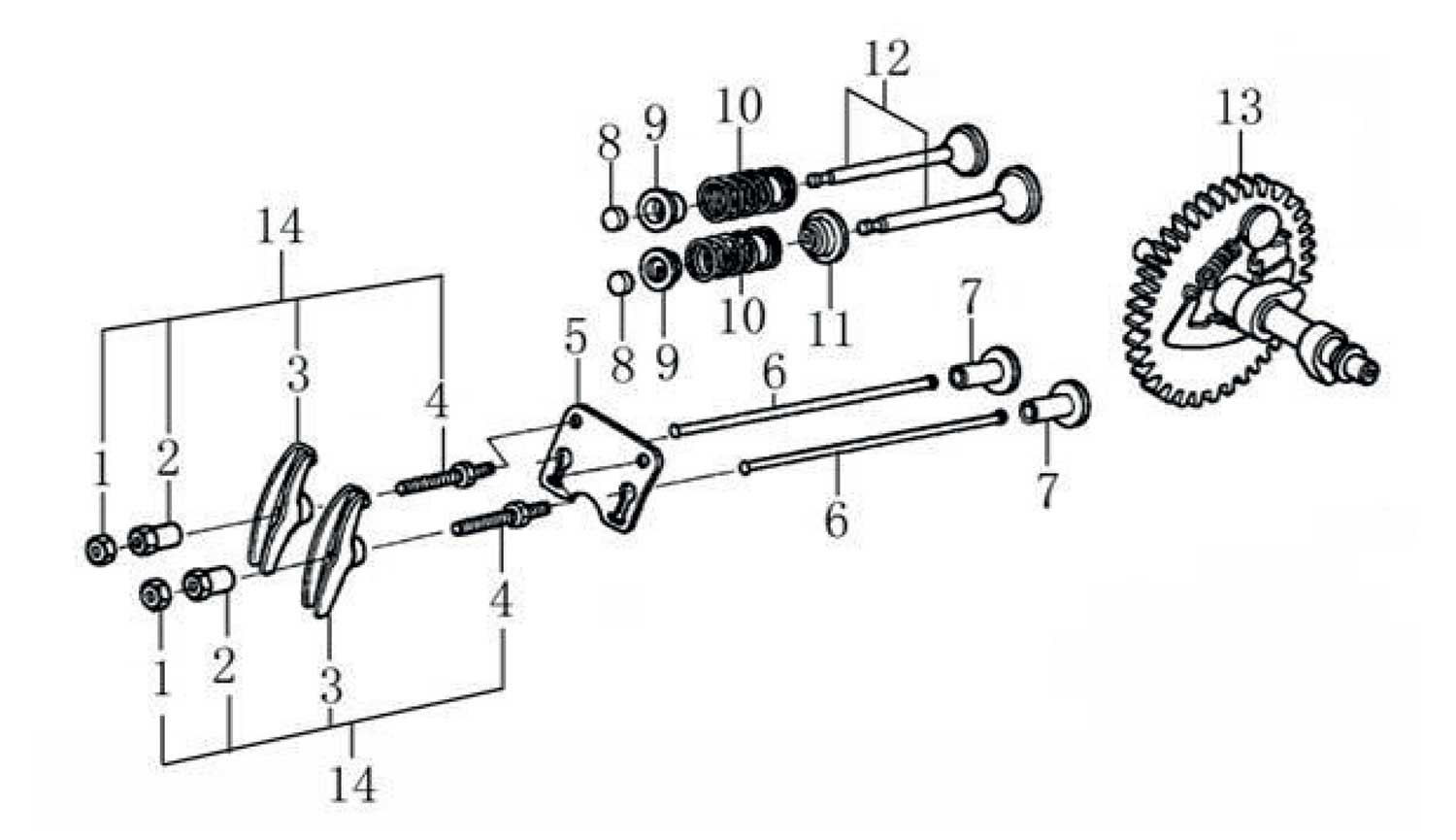 Запчасти, схема и деталировка Patriot VT-100LB (590106020) Часть F